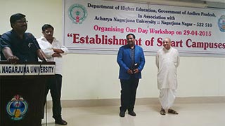 MOU Signing with Acharya Nagarjuna University - Guntur, Andhra Pradesh