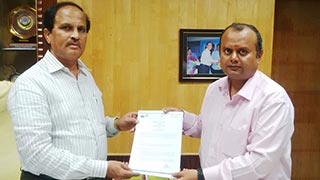 MOU Signing with Andhra University - Visakhapatnam, Andhra Pradesh