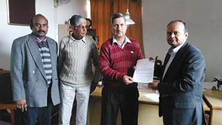 MOU Signing with ISLAMIC UNIVERSITY OF SCIENCE & TECHNOLOGY - Jammu & Kashmir